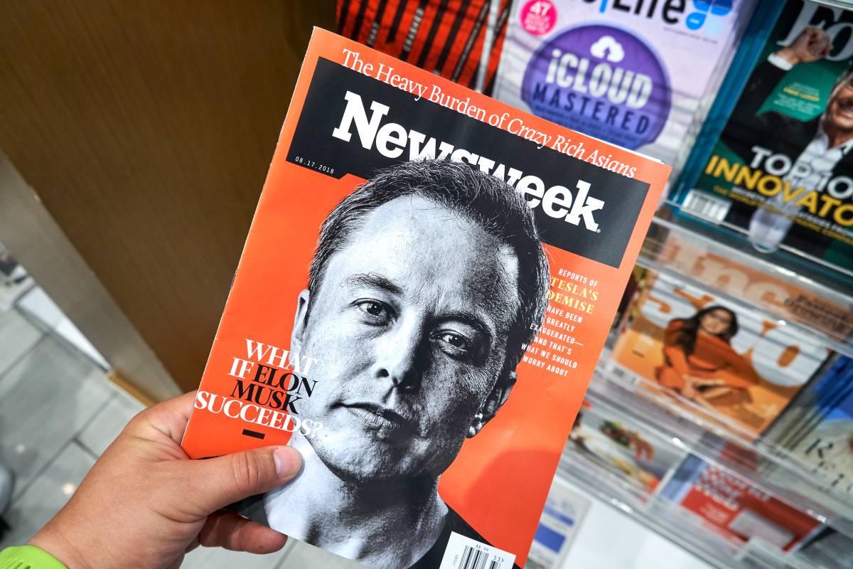 Илон Маск newsweek журнал США